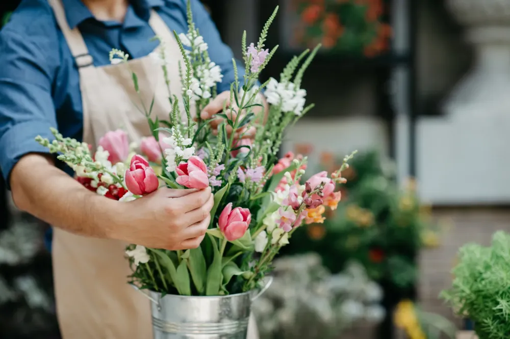 Fleurs pour décoration intérieure à Bitche
